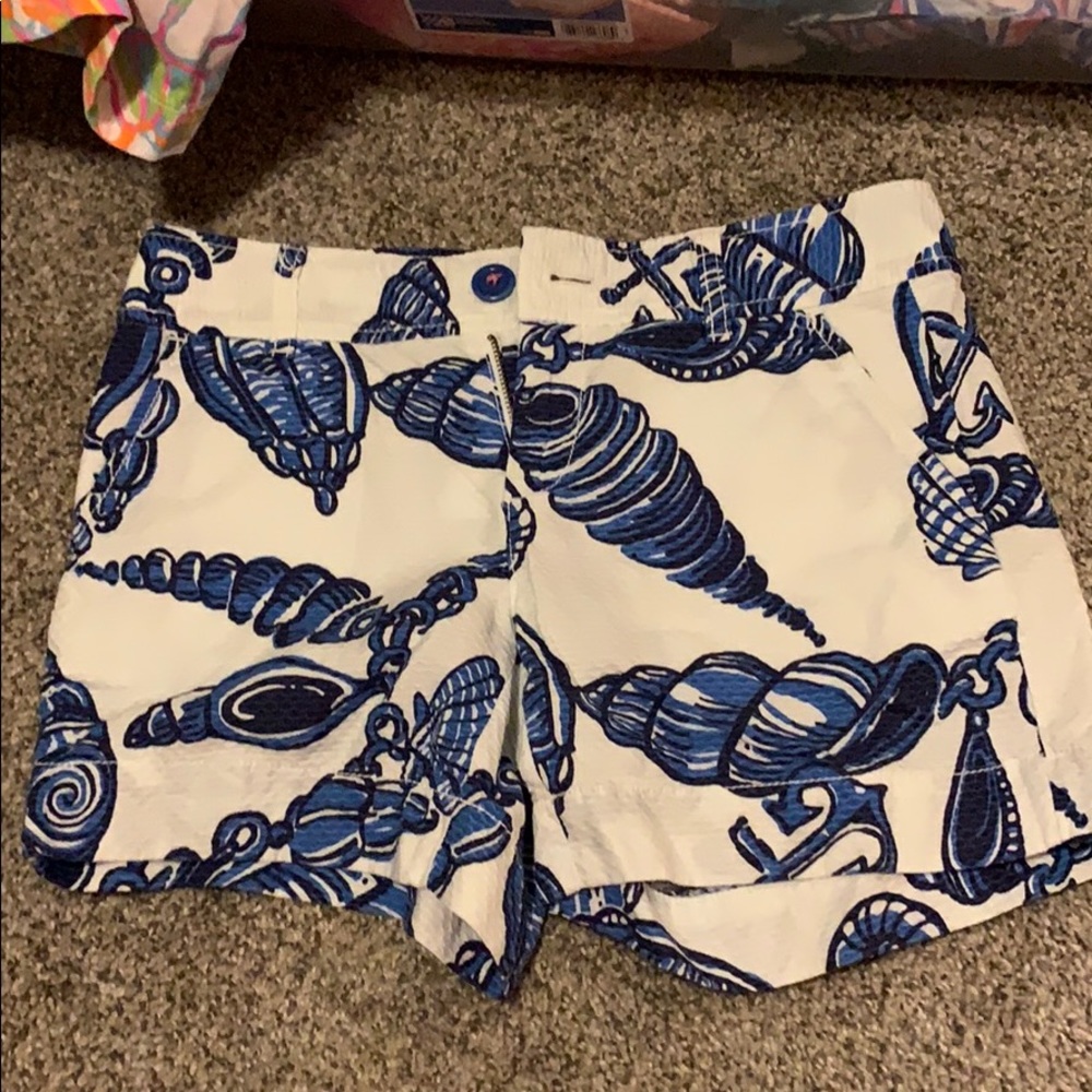 Stuffed Shells Lilly Pulitzer short